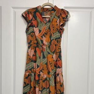 Floral Print Women's Dress
